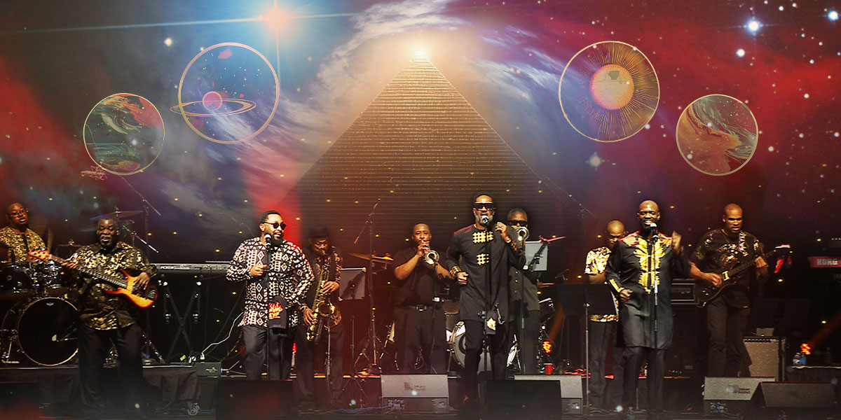 The Earth Wind & Fire Tribute Band at The Charleston Music Hall on April 11, 2026