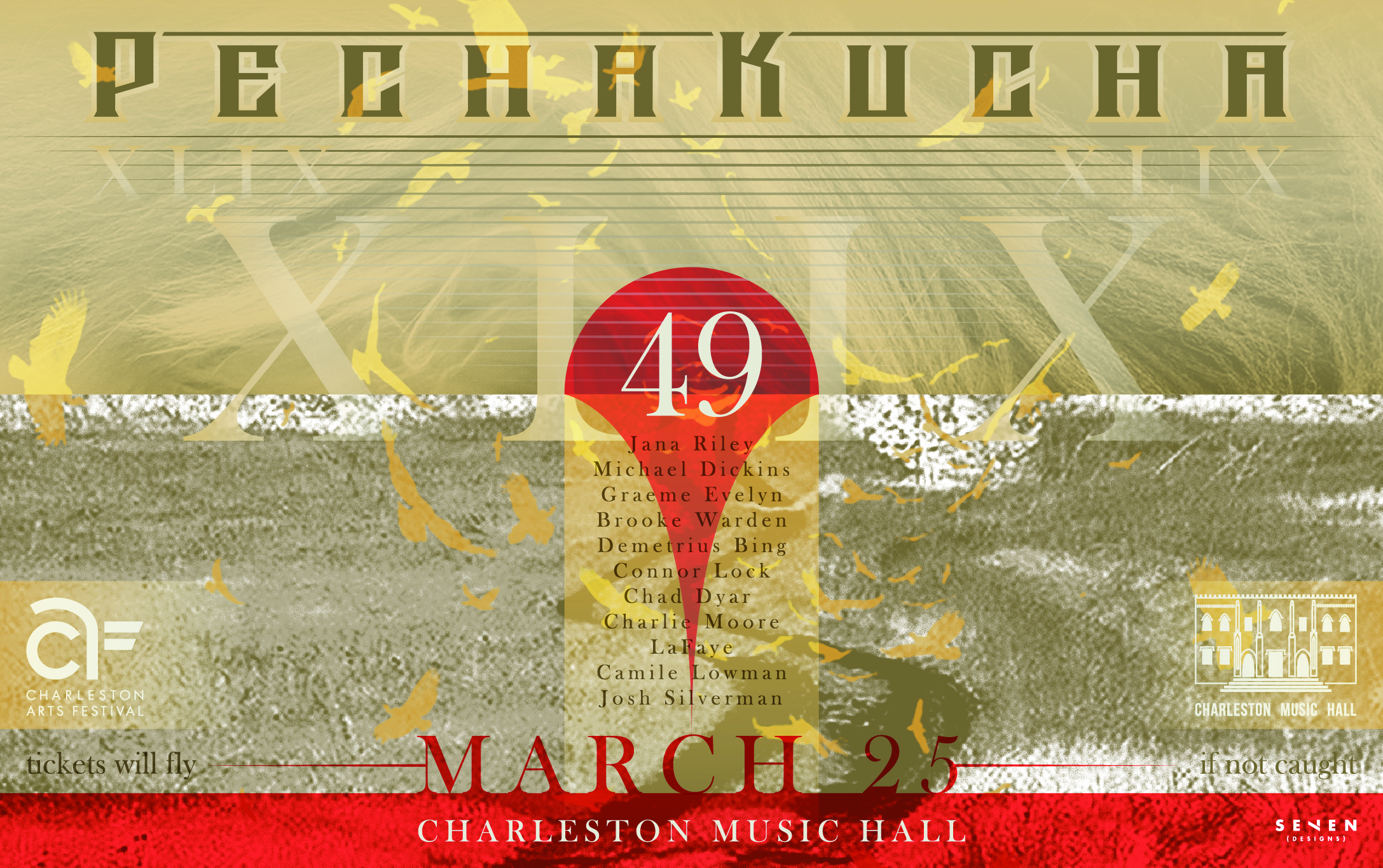 PechaKucha 49 at The Charleston Music Hall on March 25, 2026